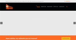 Desktop Screenshot of construccionesgomo.com